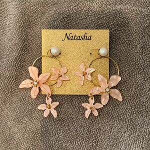 Floral earrings